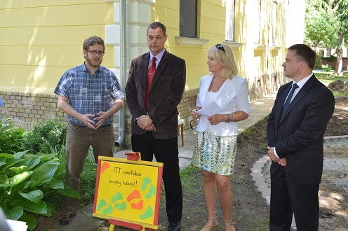 Ament Balázs, Hafenscher Csaba Zoltán, Dr. Becseiné Lock Gabriella, Kónya István