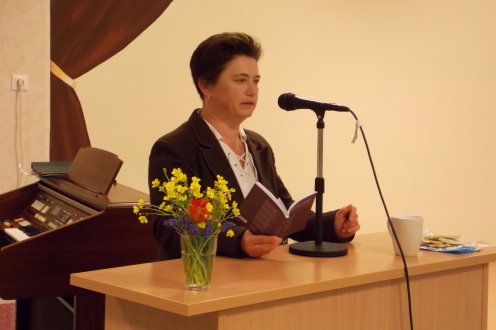 Molnár Erzsébet igazgató lelkész. Fotó: Tiszalöki OBVI