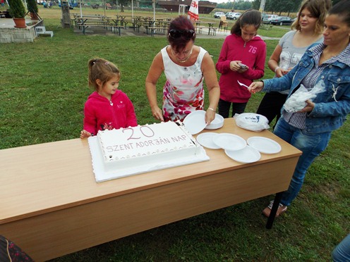 Jubileumi torta. Fotó: TOBVI