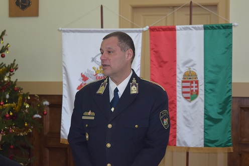 Hafenscher Csaba Zoltán bv. ezredes a Békés Megyei Büntetés-végrehajtási Intézet parancsnoka