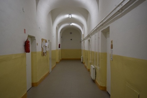 A részleg folyosója Forrás: Márianosztrai Fegyház és Börtön